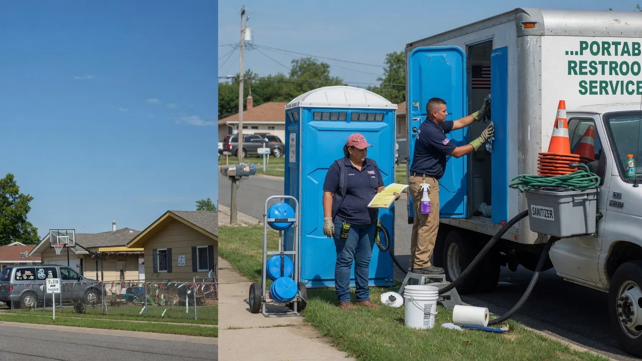 Portable Toilet Rental in Feesburg, OH near me